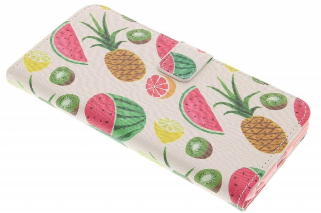 Image of Fruit design TPU booktype hoes voor de iPhone 6(s) Plus