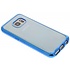Blauw TPU hoesje met metallic rand voor de Samsung Galaxy S7 Blauw TPU hoesje met metallic rand voor de Samsung Galaxy S7