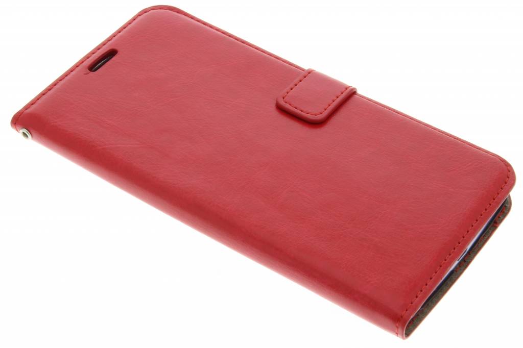 Image of Rode kunstlederen wallet voor de Motorola Nexus 6