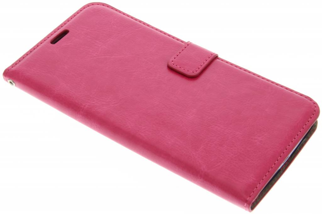 Image of Fuchsia kunstlederen wallet voor de Motorola Nexus 6