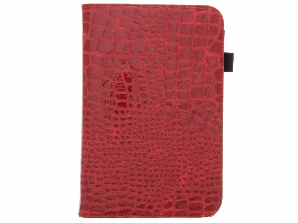 Image of Rode krokodil tablethoes voor de Samsung Galaxy Tab S2 8.0