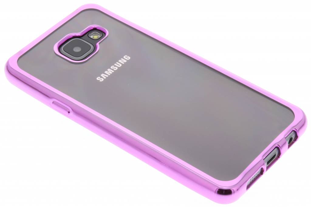 Image of Roze TPU hoesje met metallic rand voor de Samsung Galaxy A3 (2016)