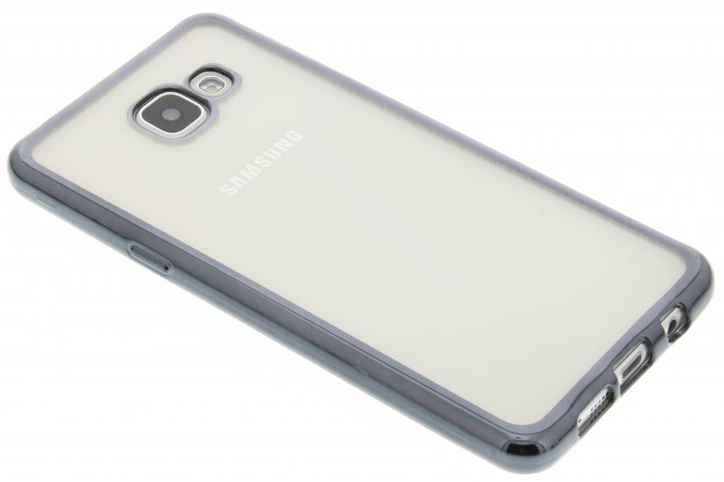 Image of Donkergrijs TPU hoesje met metallic rand voor de Samsung Galaxy A5 (2016)