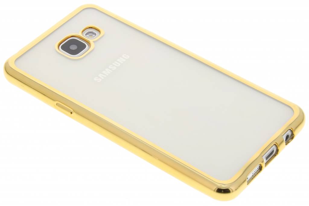 Image of Goud TPU hoesje met metallic rand voor de Samsung Galaxy A5 (2016)