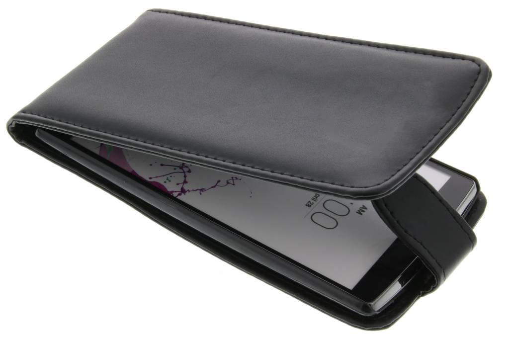 Image of Zwarte stijlvolle flipcase voor de LG G4