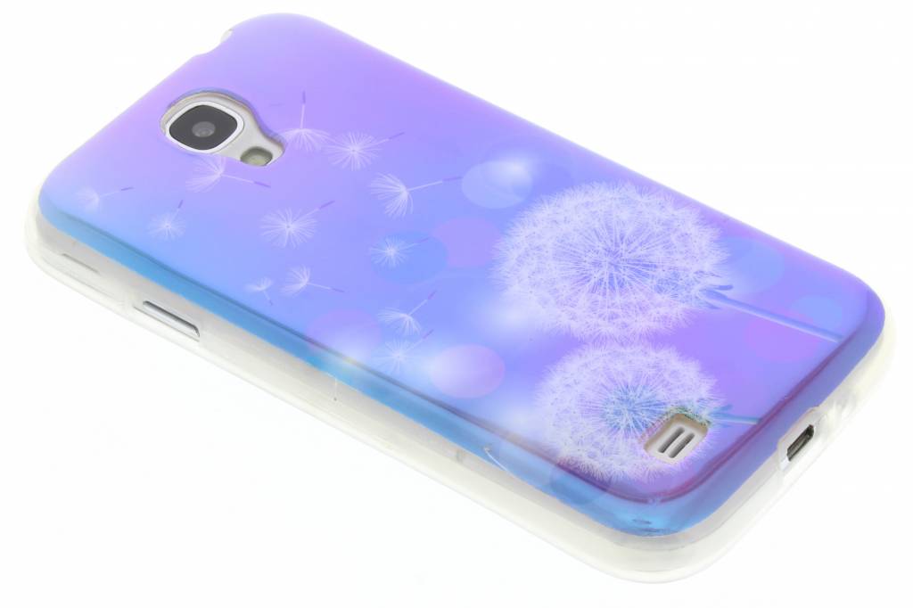 Image of Metallic dandelion design TPU hoesje voor de Samsung Galaxy S4