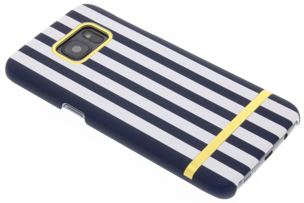 Image of Richmond & Finch Satin Stripes Samsung Galaxy S7 Edge Zwart/Wit