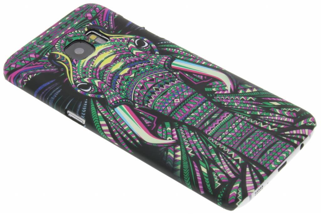 Image of Olifant aztec animal design hardcase hoesje voor de Samsung Galaxy S7 Edge