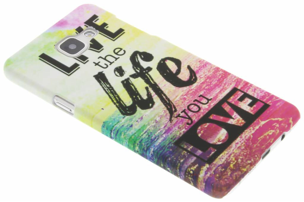 Image of Live the life design hardcase hoesje voor de Samsung Galaxy A5 (2016)