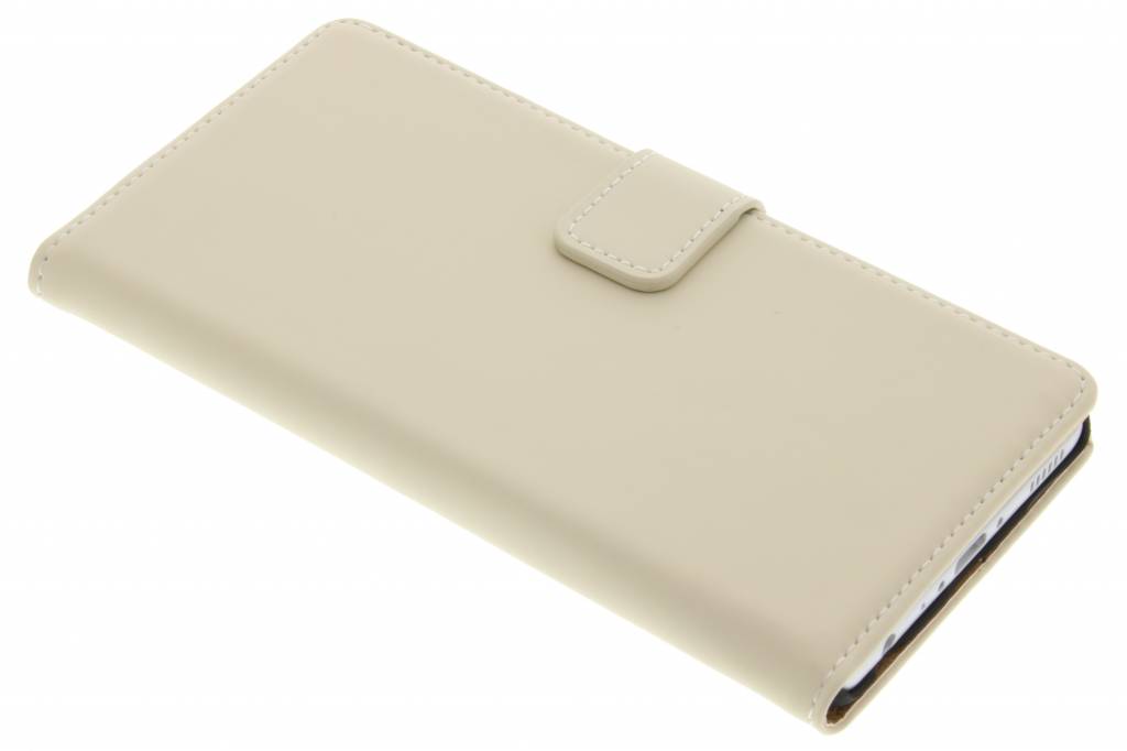 Image of Luxe Book Case voor de Huawei P9 - Gebroken wit