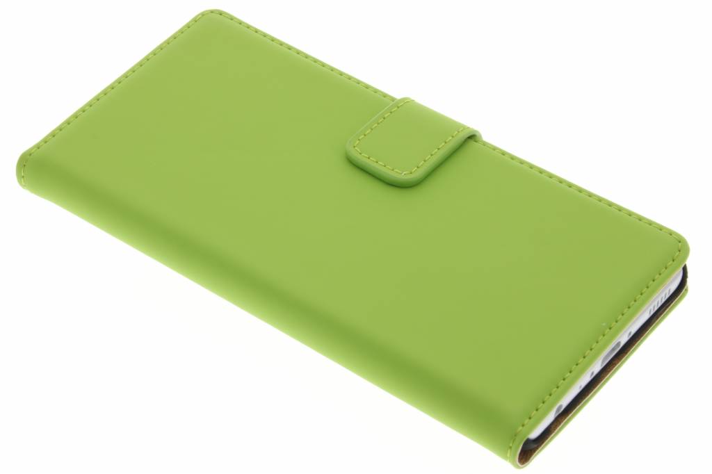Image of Luxe Book Case voor de Huawei P9 - Groen