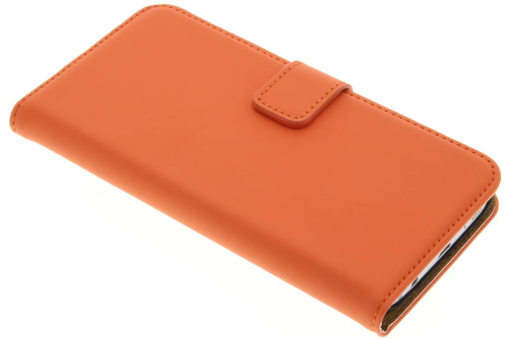 Image of Luxe Book Case voor de Samsung Galaxy S7 - Oranje