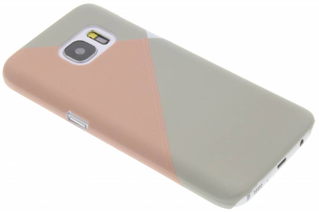 Image of Pastelkleurige vlakken design hardcase hoesje voor de Samsung Galaxy S7