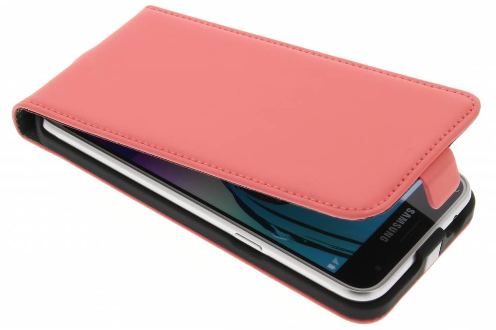 Image of Mobiparts Premium Flip Case Galaxy J3 (2016) Peach Pink