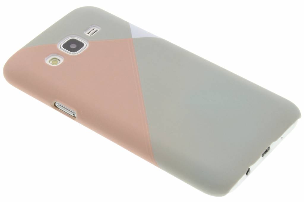 Image of Pastelkleurige vlakken design hardcase hoesje voor de Samsung Galaxy J5