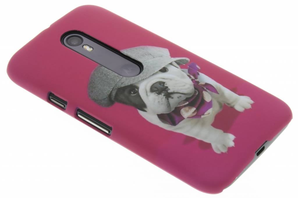 Image of Dog design hardcase hoesje voor de Motorola Moto G 3rd Gen 2015