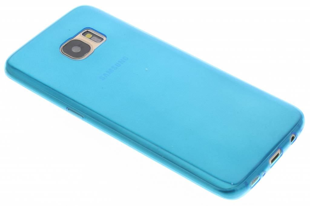 Image of Blauw ultra thin transparant TPU hoesje voor de Samsung Galaxy S7 Edge