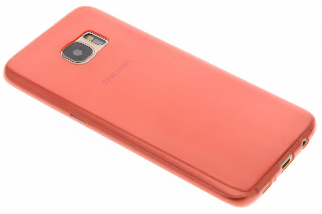 Image of Rood ultra thin transparant TPU hoesje voor de Samsung Galaxy S7 Edge