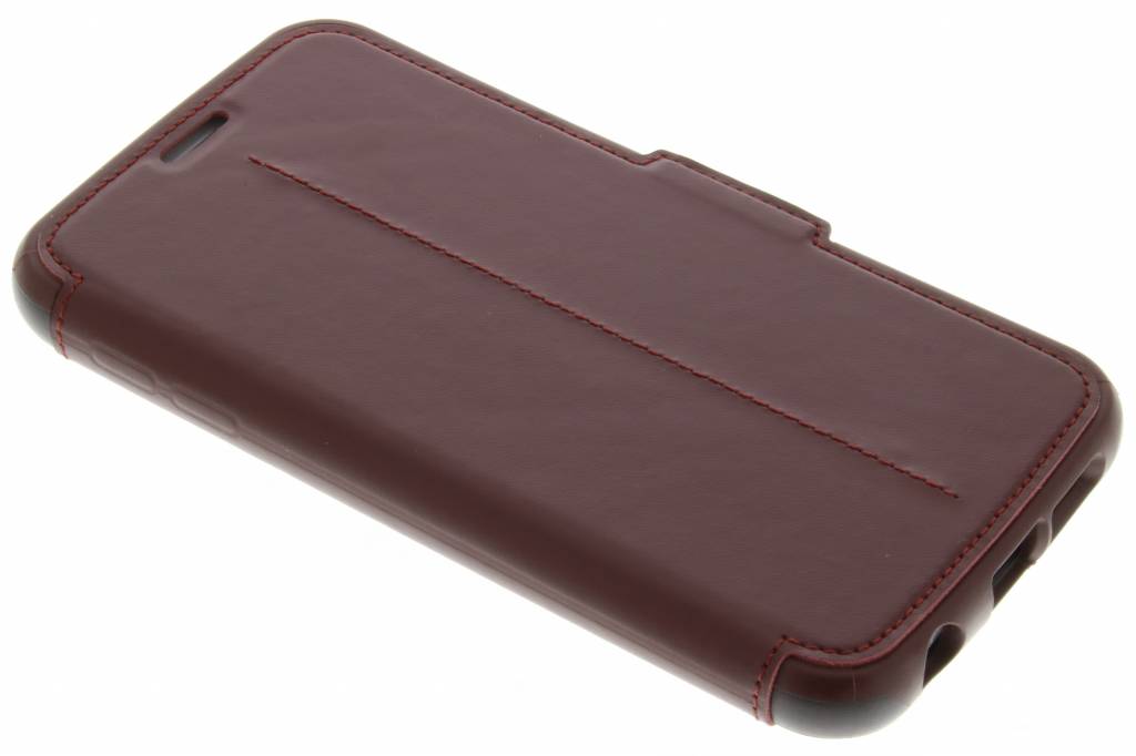 Image of Case/Strada f Galaxy S6 Burgundy Leather