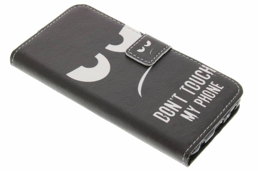 Image of Don't touch design TPU booktype hoes voor de Samsung Galaxy S6