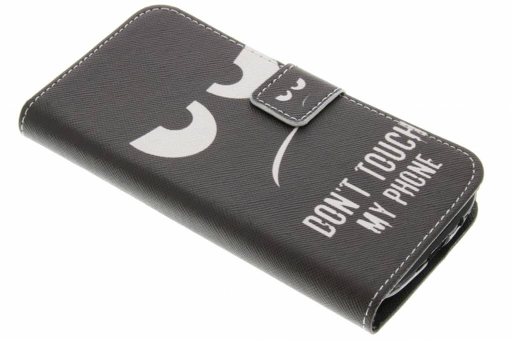 Image of Don't touch design TPU booktype hoes voor de Samsung Galaxy S3 / Neo