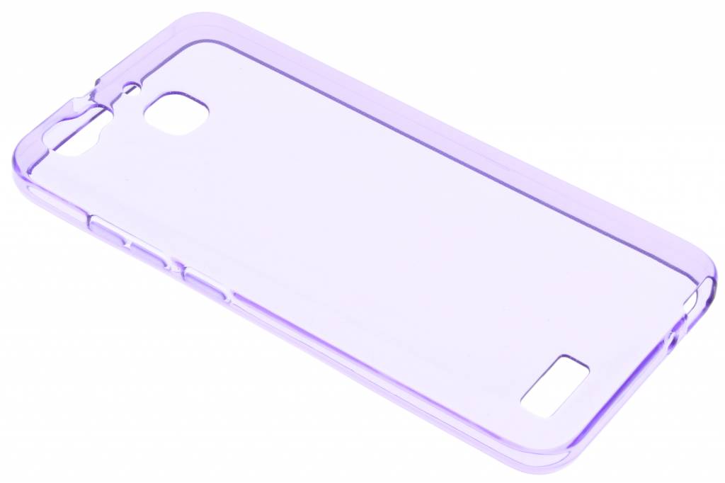 Image of Paarse transparante gel case voor de Huawei GR3 / P8 Lite Smart