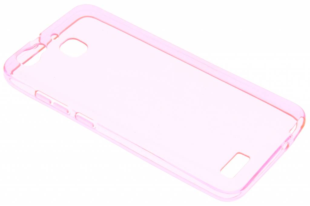 Image of Roze transparante gel case voor de Huawei GR3 / P8 Lite Smart