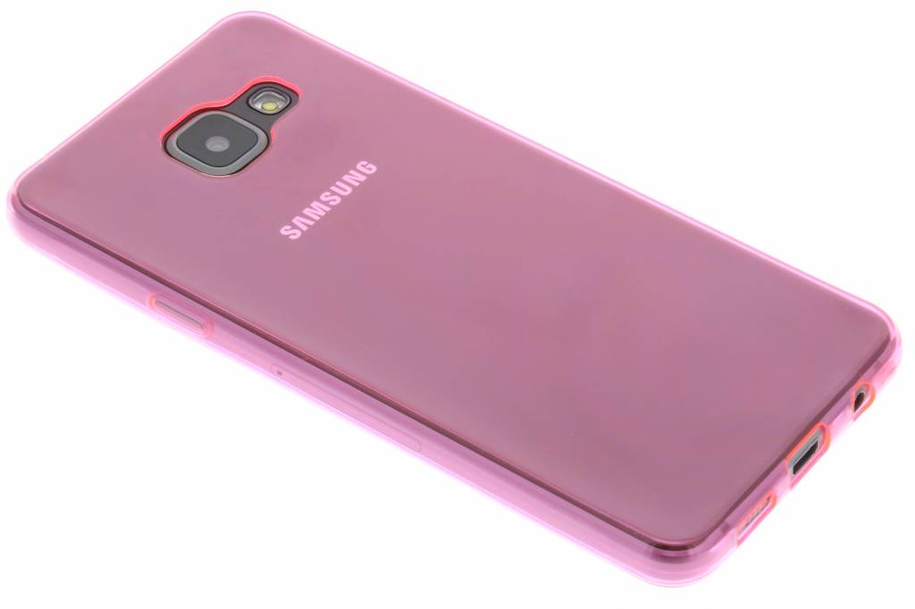 Image of Roze ultra thin transparant TPU hoesje voor de Samsung Galaxy A3 (2016)