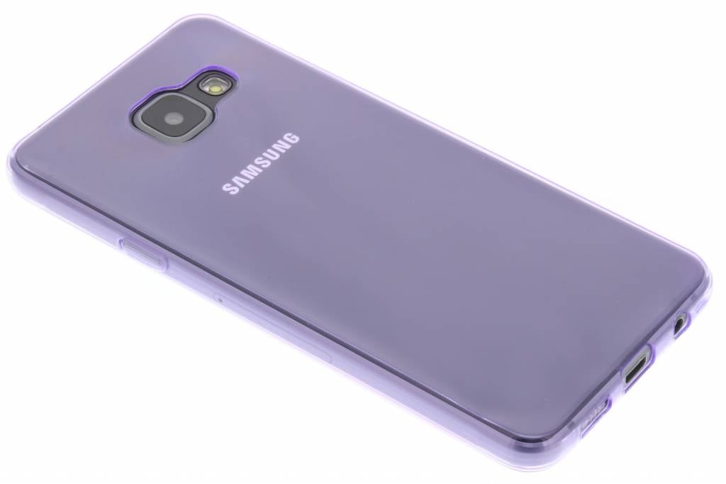 Image of Paars ultra thin transparant TPU hoesje voor de Samsung Galaxy A3 (2016)