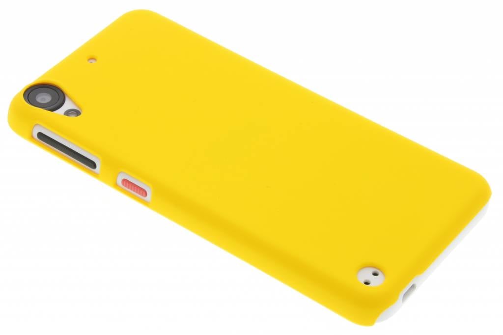 Image of Geel effen hardcase hoesje voor de HTC Desire 530