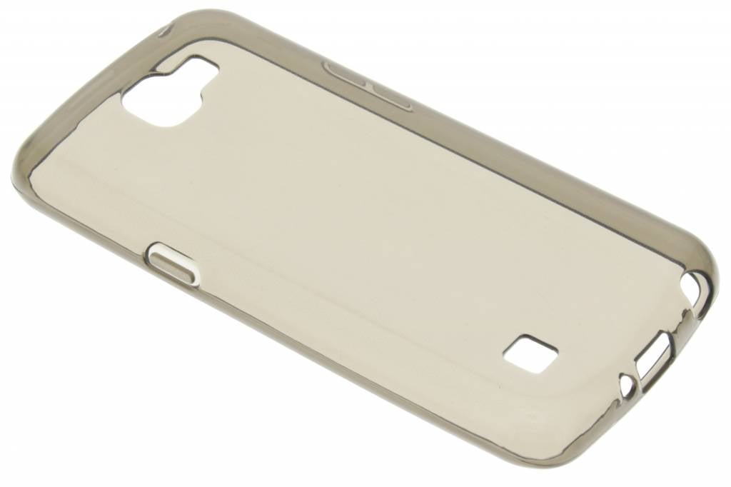 Image of Grijze transparante gel case voor de LG K4