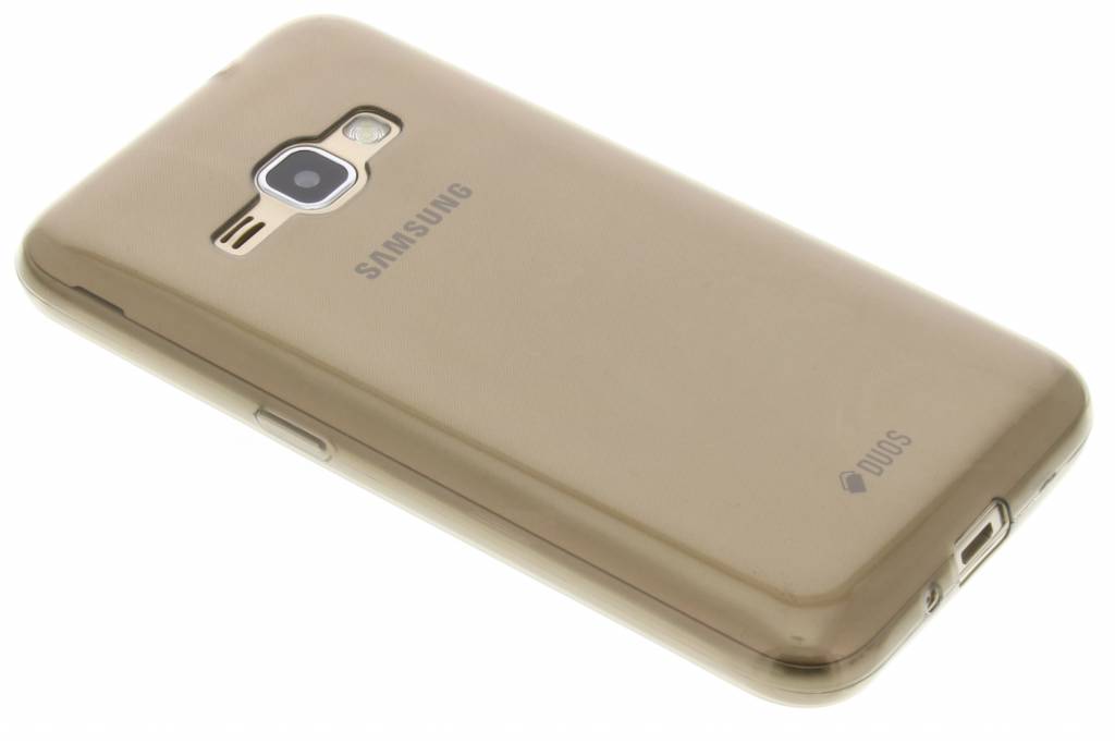 Image of Grijs utra thin transparant TPU hoesje voor de Samsung Galaxy J1 (2016)