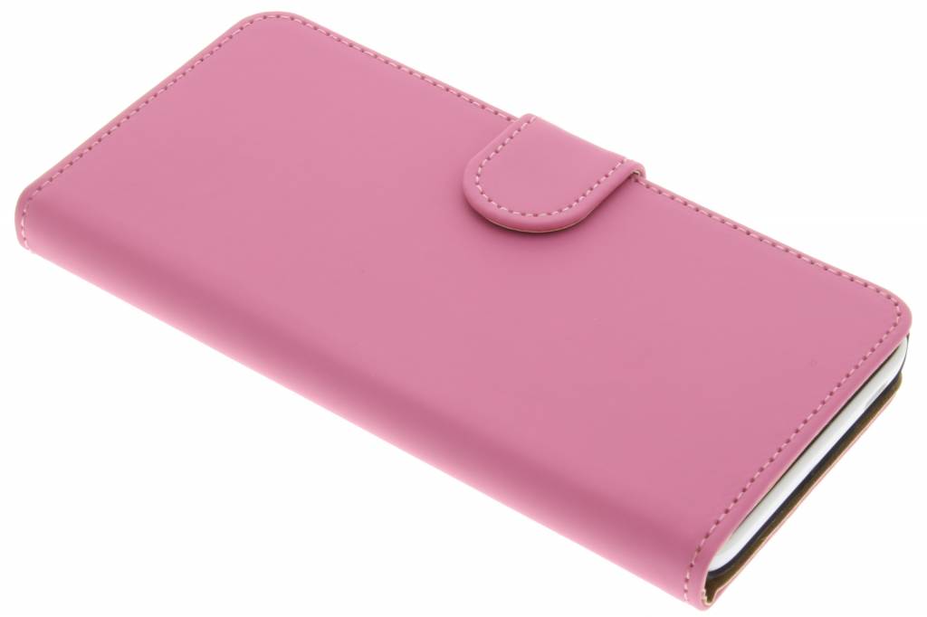 Image of Roze effen booktype hoes voor de HTC Desire 530