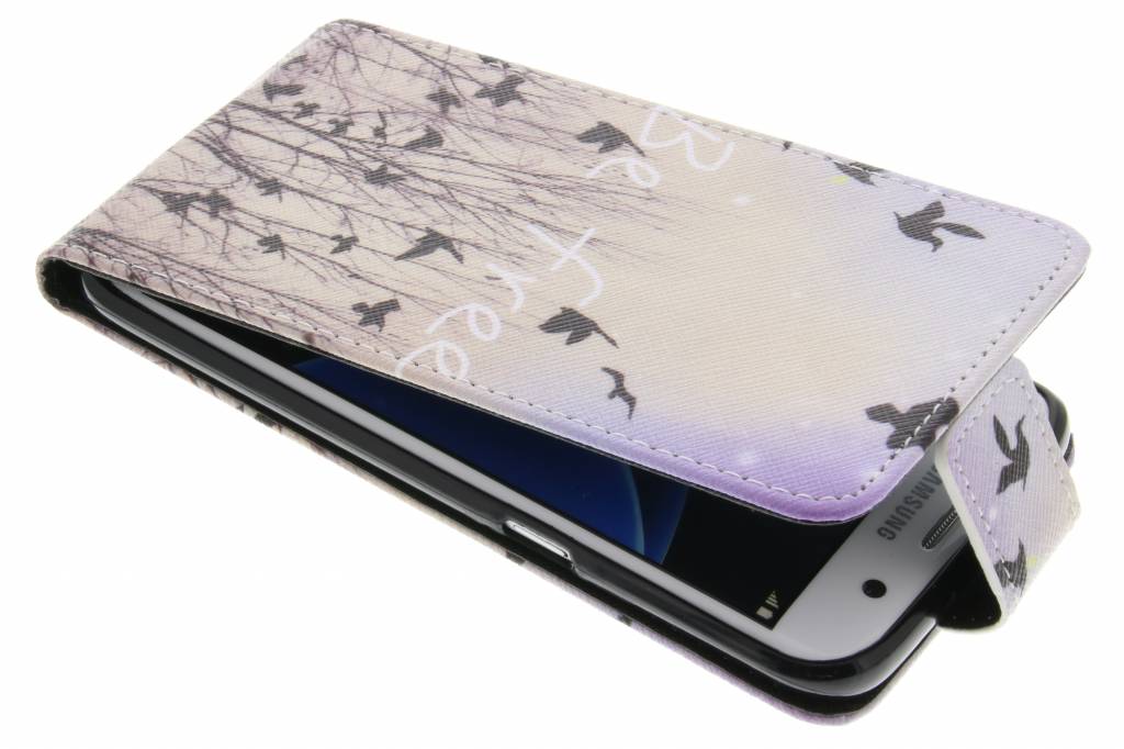 Image of Be free design TPU flipcase voor de Samsung Galaxy S7 Edge