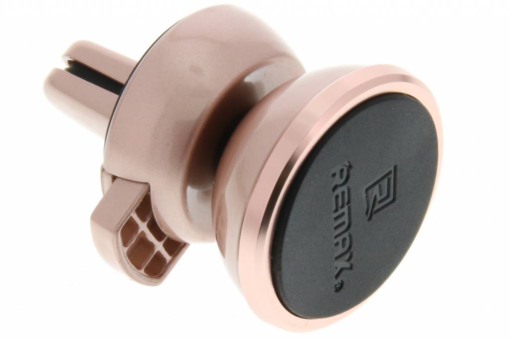 Image of Stijlvolle magnetische ventilatiehouder voor smartphones - Roze