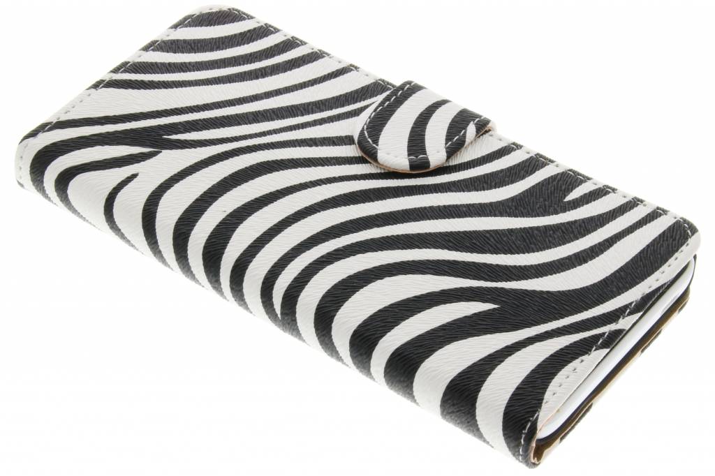 Image of Zebra booktype hoes voor de HTC Desire 530