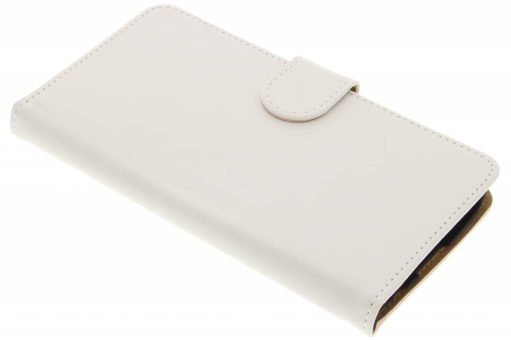 Image of Witte effen booktype hoes voor de LG K10