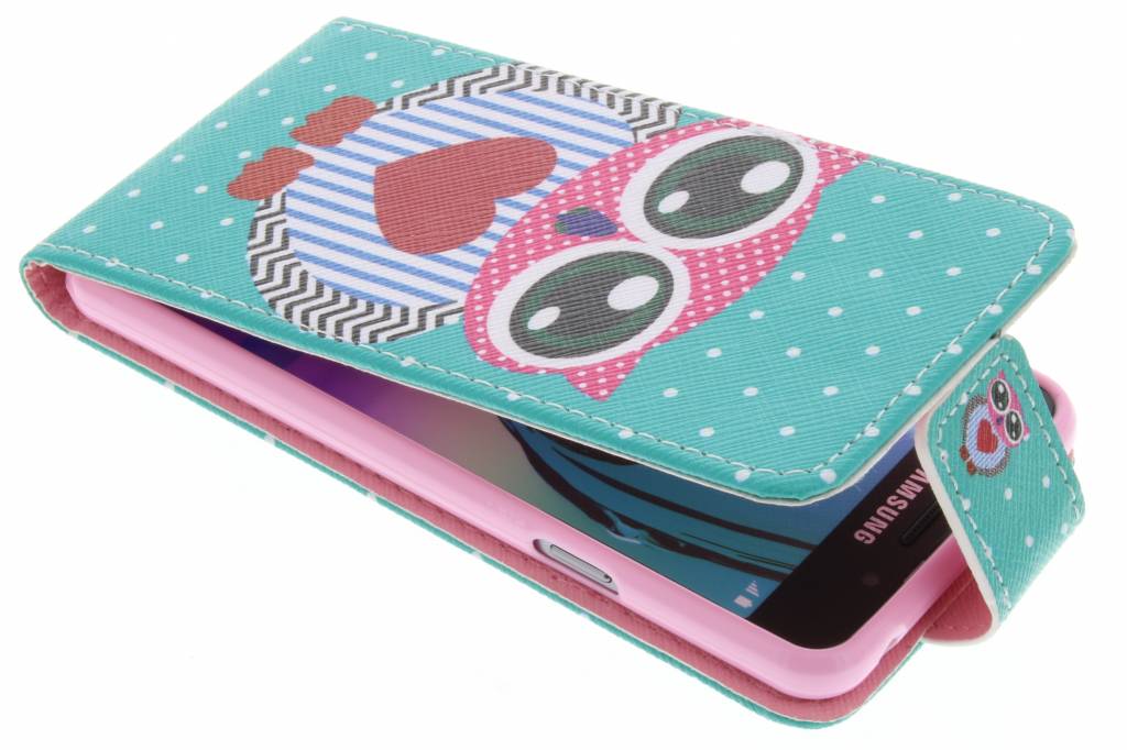 Image of Uil design TPU flipcase voor de Samsung Galaxy A3 (2016)