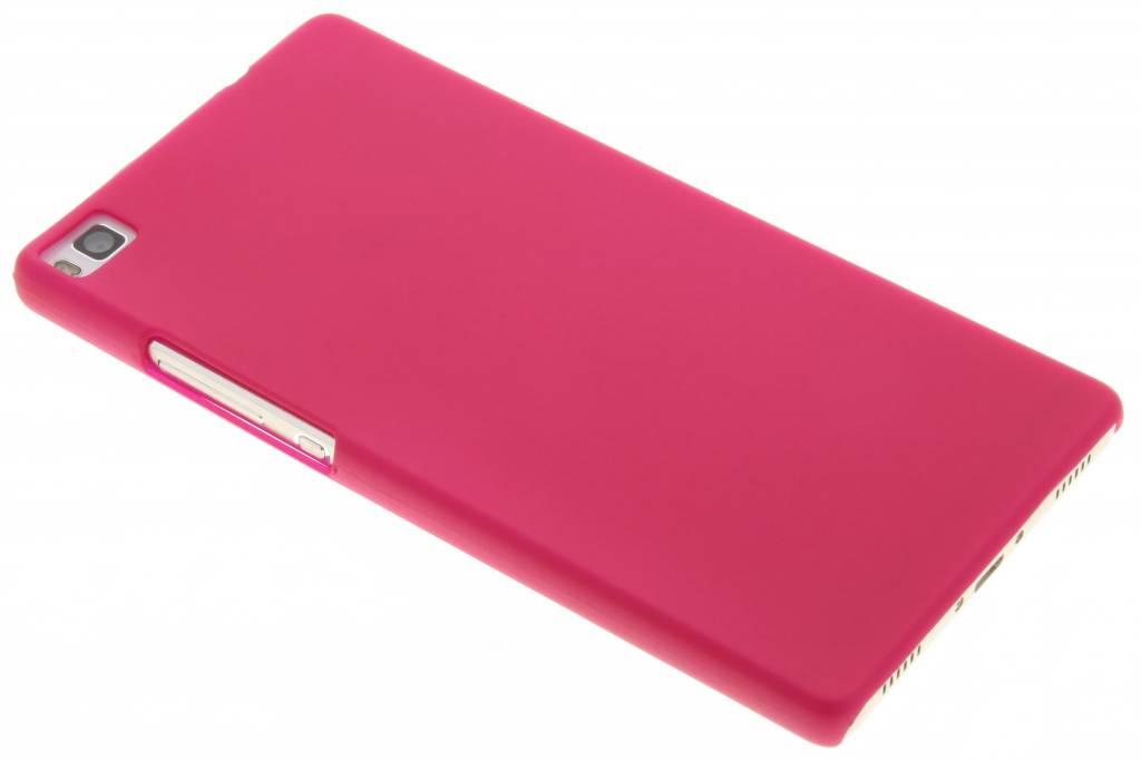 Image of Fuchsia effen hardcase hoesje voor de Huawei P8