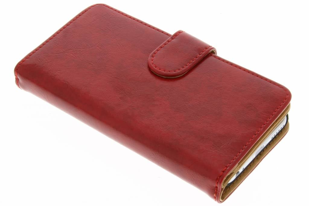 Image of Rode 14-vaks wallet case voor de iPhone 6 / 6s