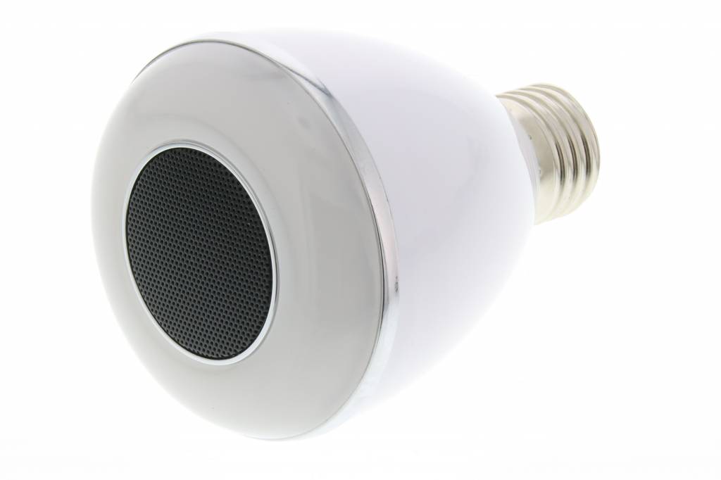 Image of Bluetooth LED lamp met speaker