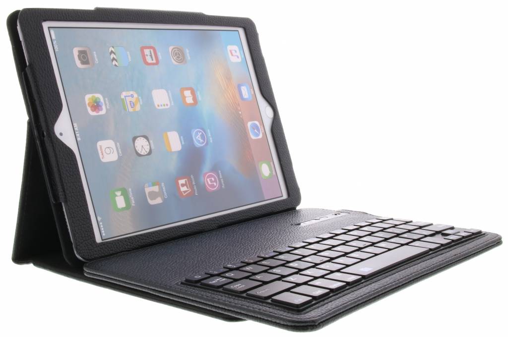 Image of Zwarte booktype hoes met Bluetooth toetsenbord iPad Pro 12.9