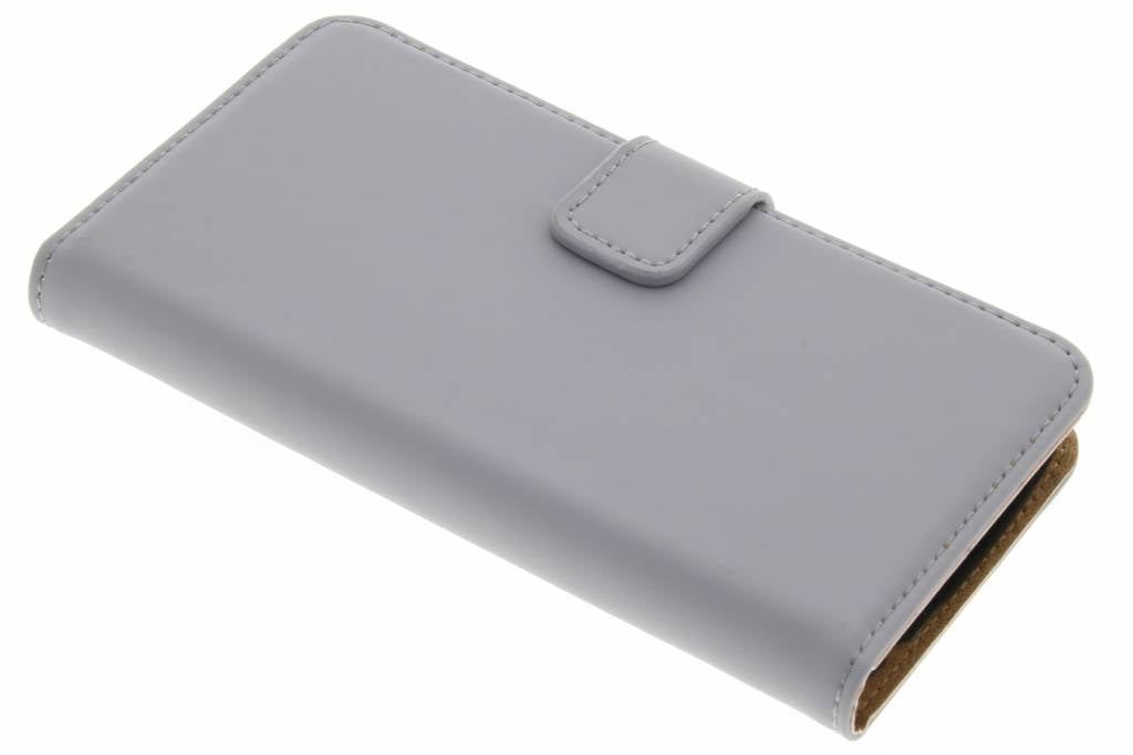 Image of Luxe Book Case voor de LG K4 - Grijs