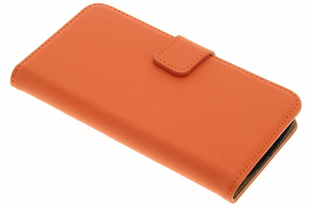 Image of Luxe Book Case voor de LG K4 - Oranje