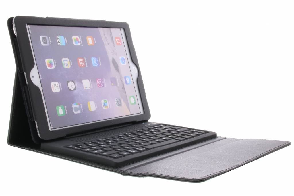 Image of Zwarte booktype hoes met Bluetooth toetsenbord voor de iPad Air 2