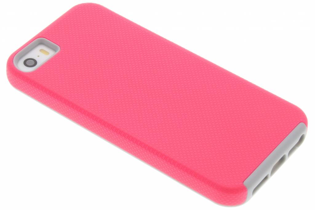 Image of Roze rugged case voor de iPhone 5 / 5s / SE