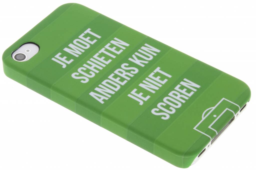 Image of Je moet schieten Cruijff quote hardcase hoesje voor de iPhone 4 / 4s