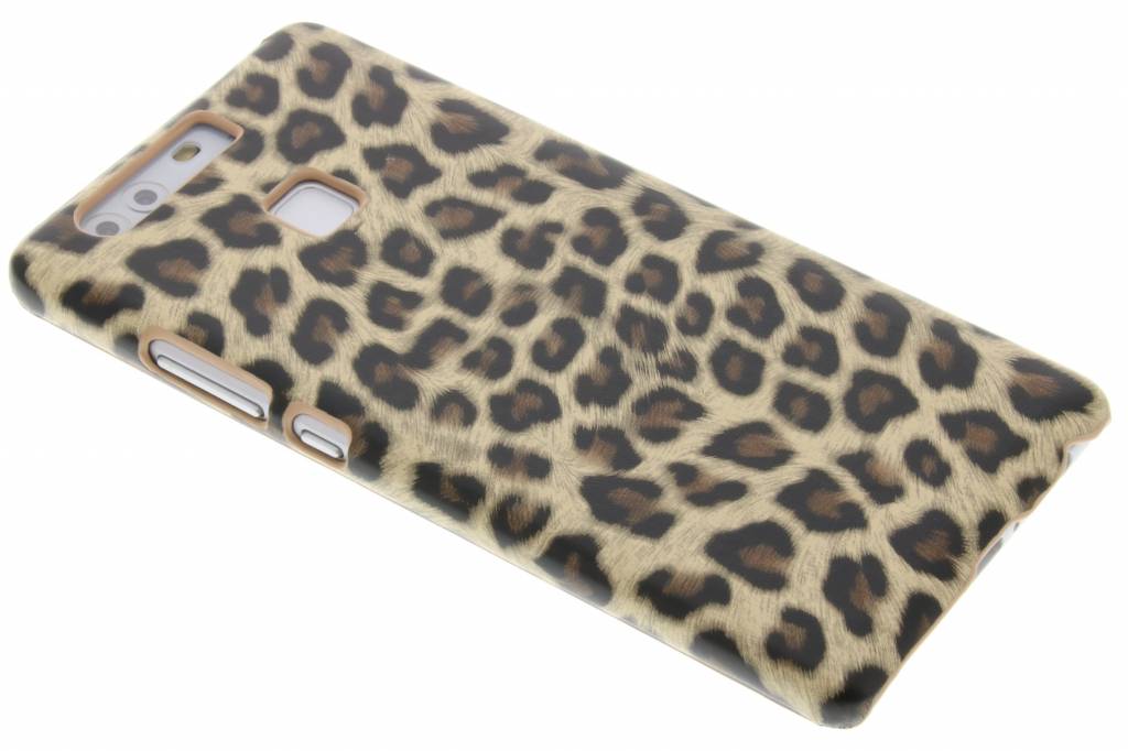 Image of Bruin luipaard design hardcase hoesje voor de Huawei P9