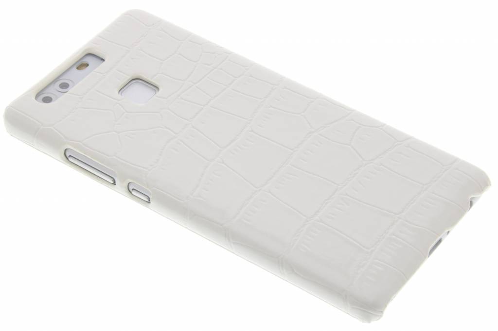 Image of Wit krokodil design hardcase hoesje voor de Huawei P9