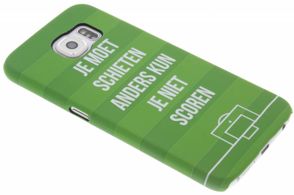 Image of Je moet schieten hardcase hoesje voor de Samsung Galaxy S6